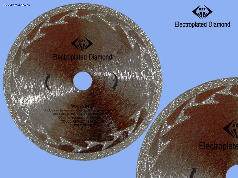 Electroplated Diamond Cutting Blade