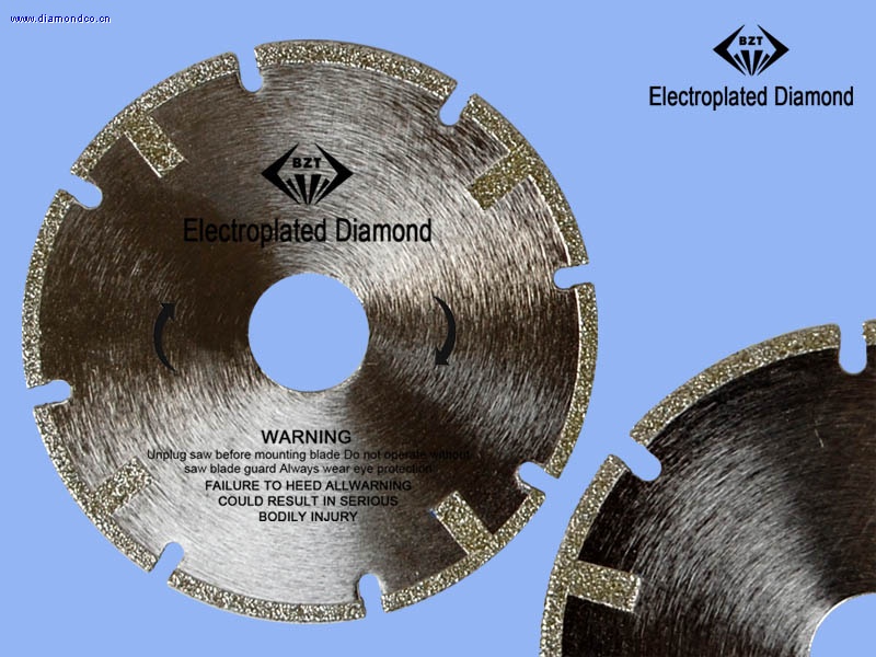 Electroplated Diamond Cutting Blade