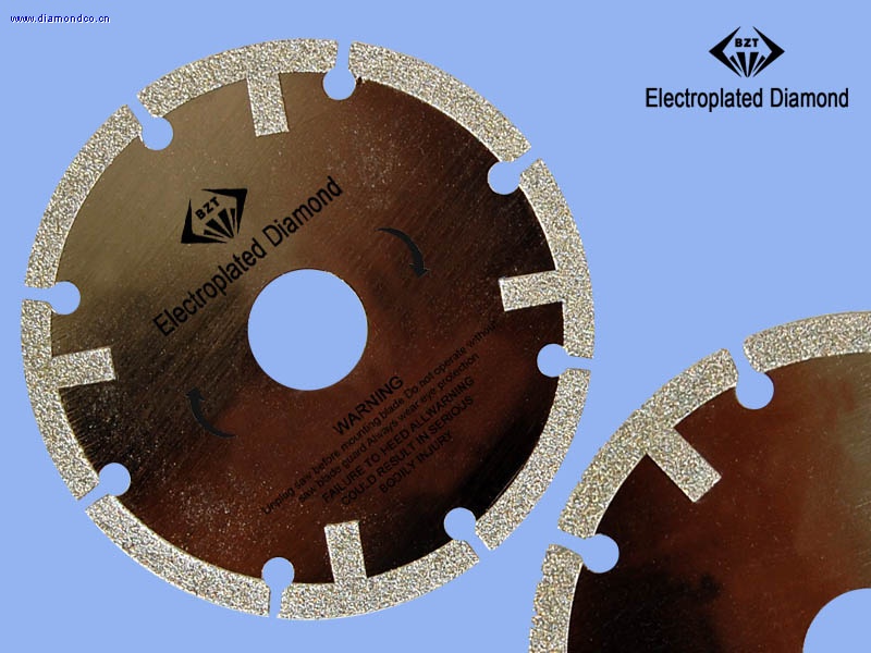 Electroplated Diamond Cutting Blade