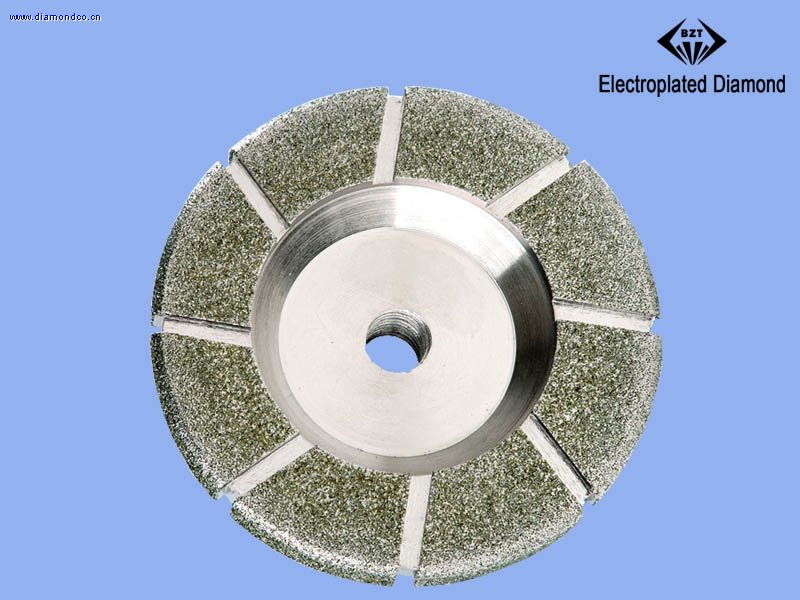 electroplated diamond cup wheel