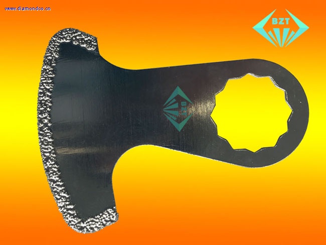 Brazed Diamond Oscillating Blade- sickle blade