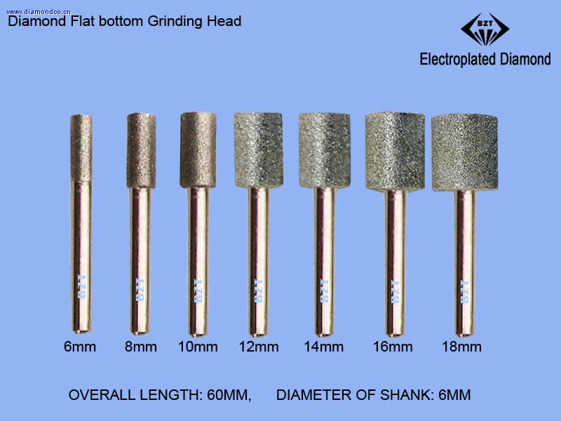 6mm Flat Bottom Grinding Head