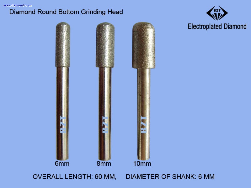 6mm Round Bottom Grinding Head