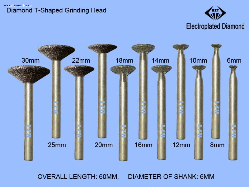 6mm T-Shaped Grinding Head