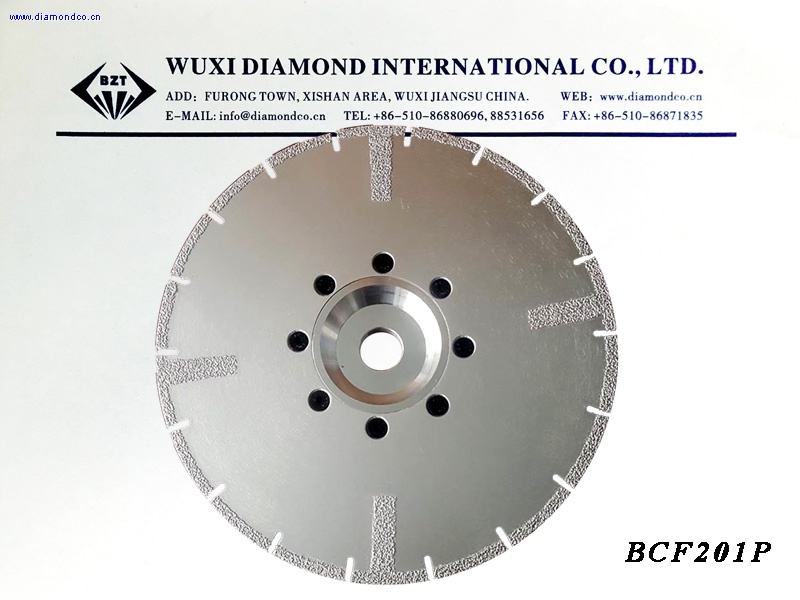 Brazed Cutting Blade-U-shaped hole