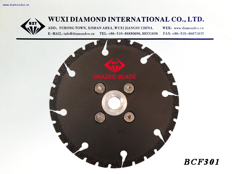 Brazed Cutting Blade-Whistle hole