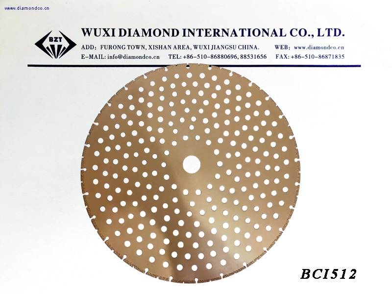 diamond Silent cutting blade