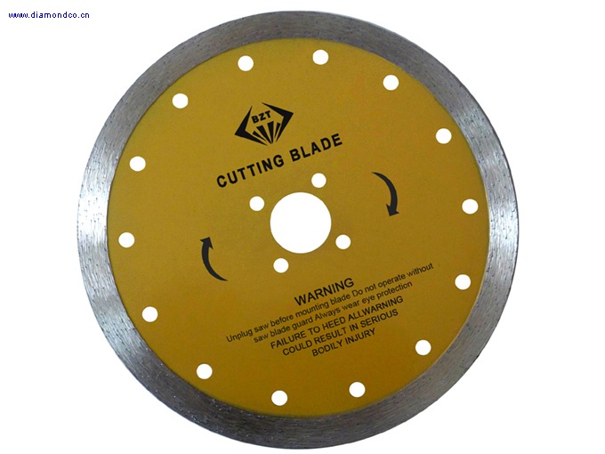 Sintered Diamond Saw Continuous Rim Blade