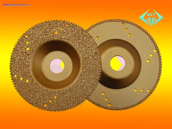 Brazed Diamond Grinding and Cutting Blade