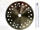 Electroplated diamond circular saw